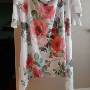 Beautiful print. Light weight tunic